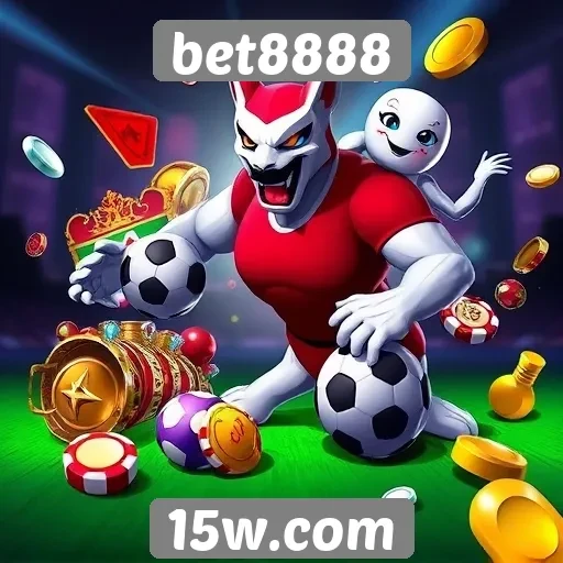 Variedade de jogos disponíveis no bet8888